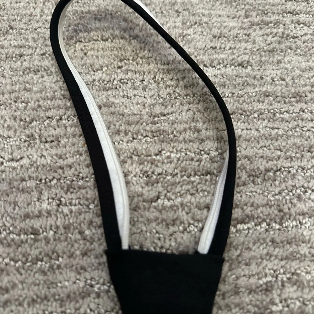 Classic Black Zipper Necktie